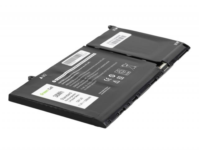 Laptop Battery for Dell Latitude 3320 3330 3520 Inspiron 15 3511 3525 5510 G91J0  11.4V 3300mAh LiPo GREEN CELL 