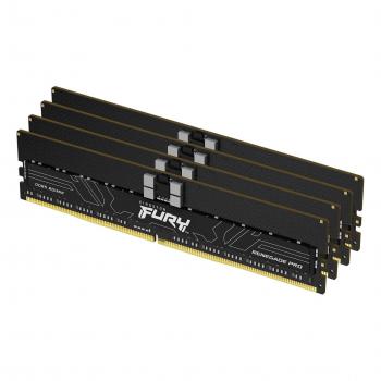 Memory Kingston FURY Renegade Pro 128GB(4x32GB) DDR5 6400MHz CL32 RDIMM - KF564R32RBK4-128