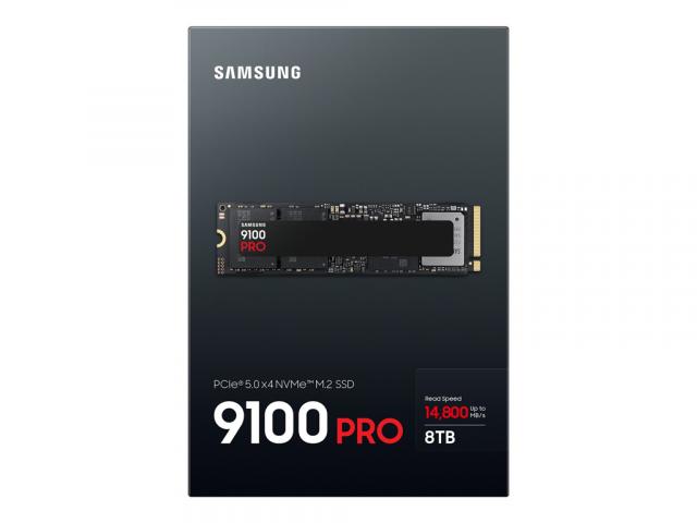 SSD SAMSUNG 9100 PRO 2TB, PCIe 5.0 NVMe M.2 Type 2280 