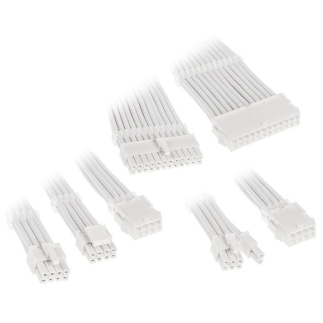 Sleeved Extension Cable Kit Kolink Core, White 