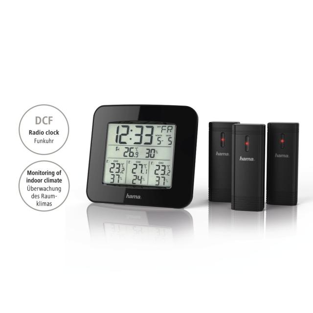 Hama "EWS-Trio" Weather Station, with three sensors, 186311 
