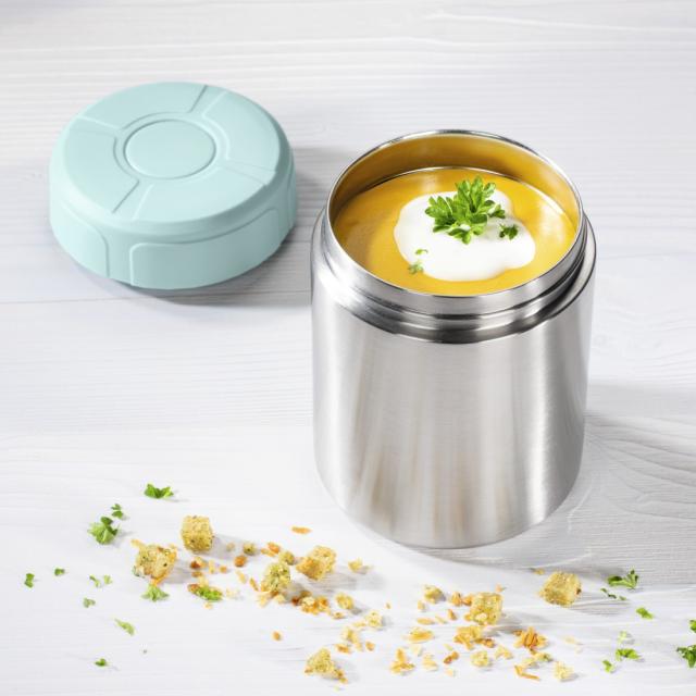 Термо съд Xavax To Go, Неръждаема стомана, 500 ml, Син 