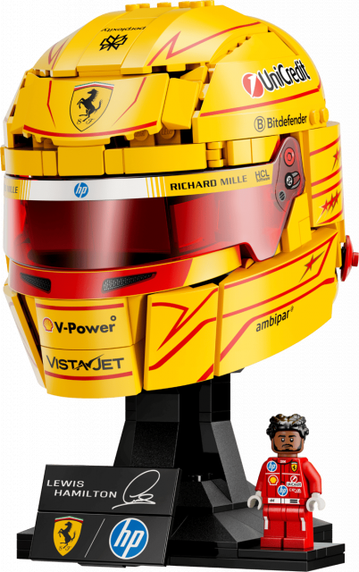 LEGO Editions Scuderia Ferrari HP Lewis Hamilton Helmet (43022) 