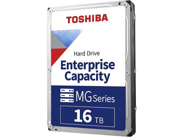 Хард диск Toshiba MG Enterprise, 16TB, 512MB, SATA 6.0Gb/s, 7200rpm, MG08ACA16TE 
