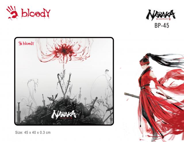 Геймърски пад A4 Bloody BP-45 Naraka, M размер, 450 x 500 x 3mm 
