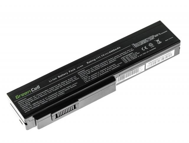 Laptop Battery for Asus G50 G51 G60 M50 M50V N53 N53SV N61 N61VG N61JV 10.8V 4400mAh GREEN CELL 