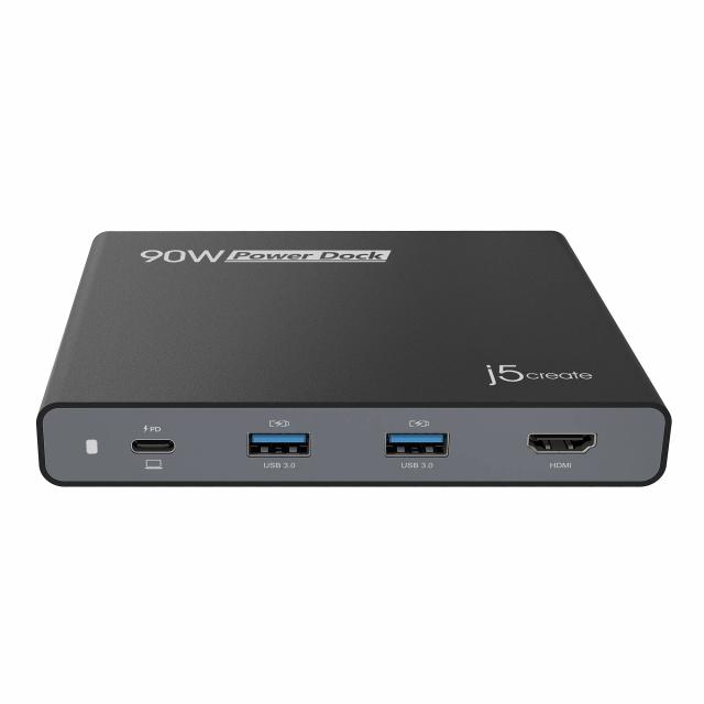 j5create 90W Built-in USB-C Travel Dock 