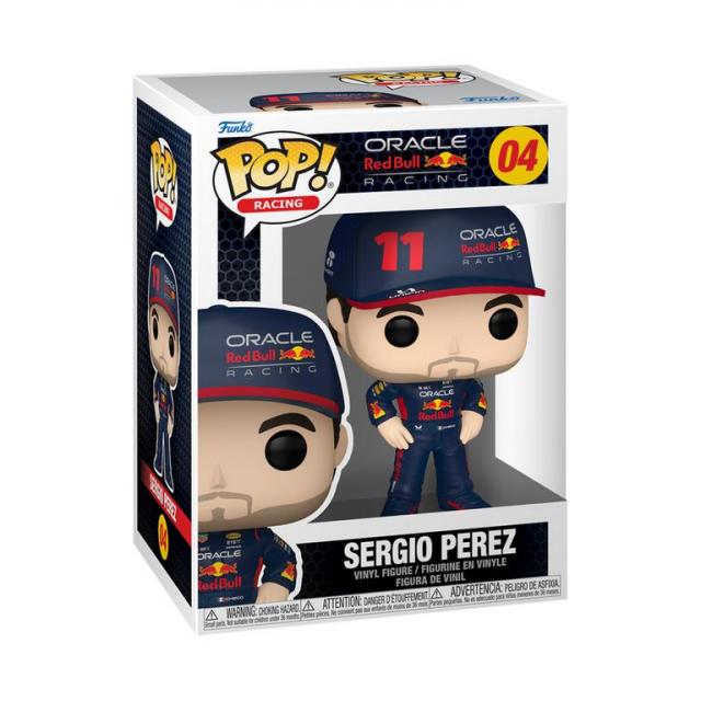 Фигурка Funko Pop! Racing: Oracle Redbull Racing - Sergio Perez #04 