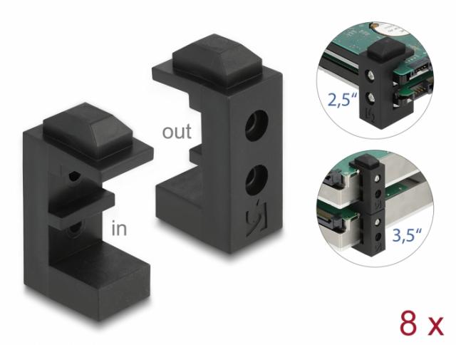Delock Hard Drive Holder for 2.5″ and 3.5″ HDD / SSD 