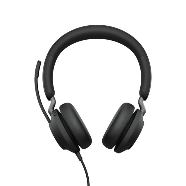 Слушалки с микрофон Jabra Evolve2 40 SE MS Stereo, USB C/A 