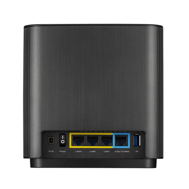 Whole-Home Mesh Asus ASUS ZenWiFi XT8 V2 Black AX6600 WiFi 6 (802.11ax) 