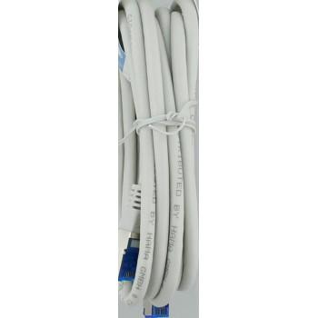 Мрежов пач кабел HAMA F/UTP, CAT 6, RJ-45 - RJ-45, 1Gbit/s, 3.0 m, Сив, Булк 