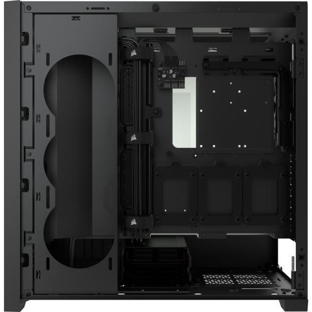 Кутия Corsair 5000D Airflow Mid Tower, Tempered Glass, Черна 