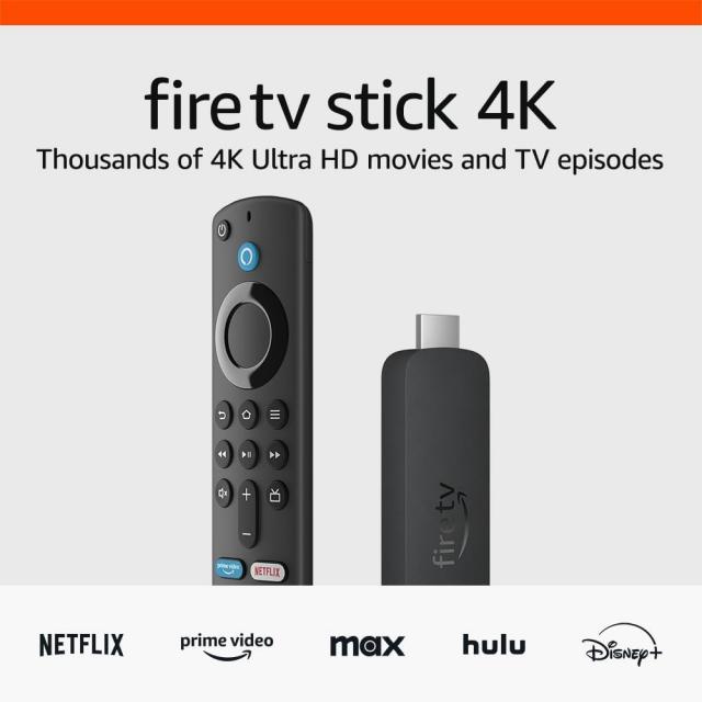 Player multimedia AMAZON Fire TV Stick Gen2, Wi-Fi 6, Alexa, Negru 