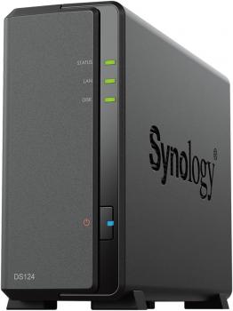 Сторидж NAS Synology DS124, 1-диск, Small&Home office