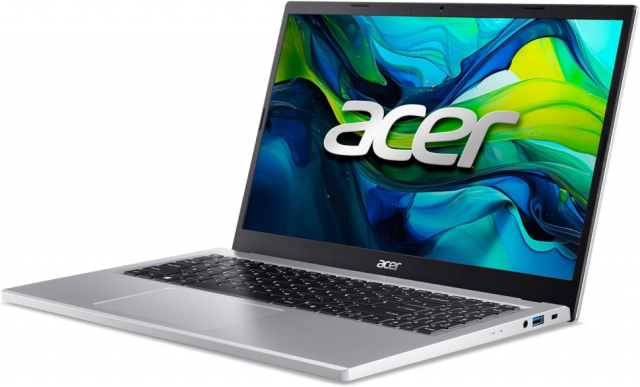 Лаптоп Acer Aspire Go 15 AG15-32P-362S - 15.6" FHD IPS, Intel Core 3 N355, 2x8GB DDR5, 512GB SSD, Free DOS 