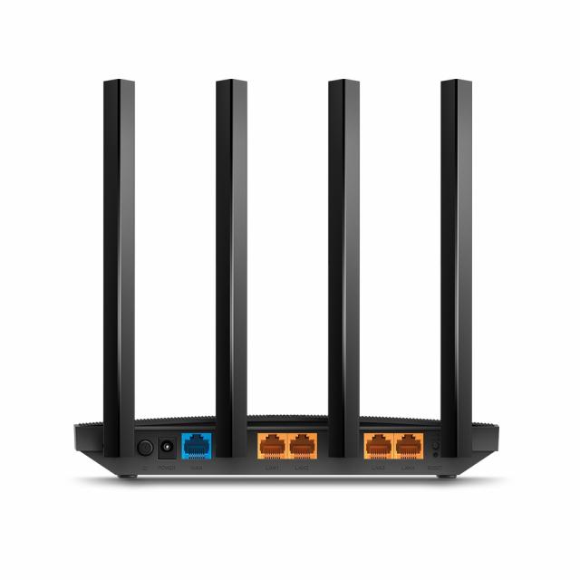 Router wireless TP-Link Archer C6U AC1200, Dual band, 5x1Gbps 