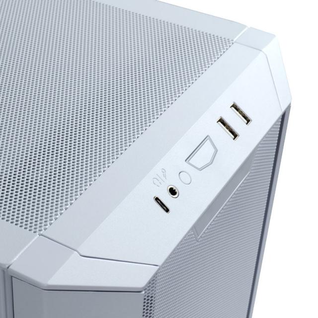 Case Lian Li LANCOOL III Mid-Tower, Tempered Glass, White 
