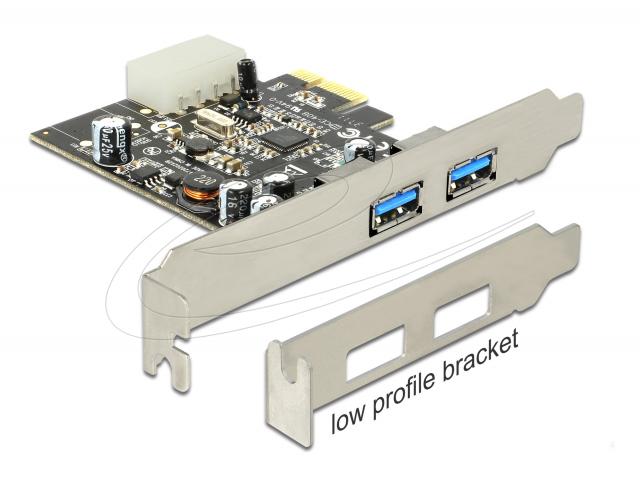 Delock PCI Express карта с 2 x USB 3.0 