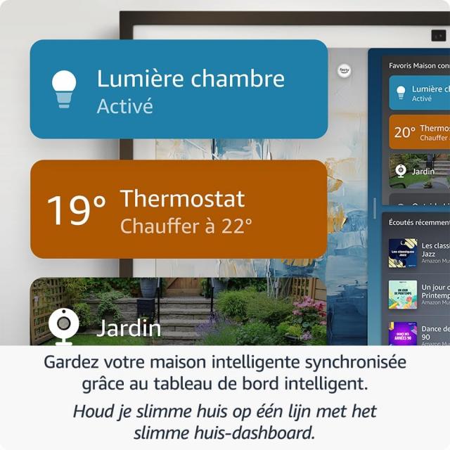 Amazon Echo Show 21 Smart display 21" FHD + Fire TV , Alexa, дисплей за визуализация 