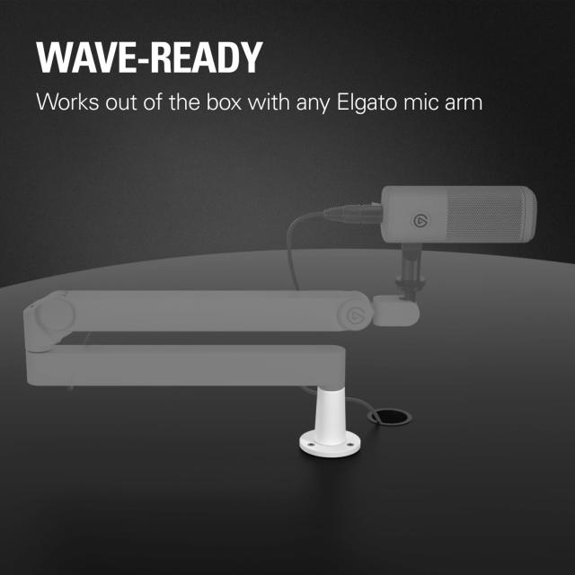 Elgato Desk Plate for Wave Mic Arm - плочка за монтаж на Elgato микрофон 