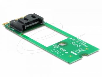 Адаптер Delock 62517, интерфейсен ключ M.2 2260 B+M към Sata 7 Pin
