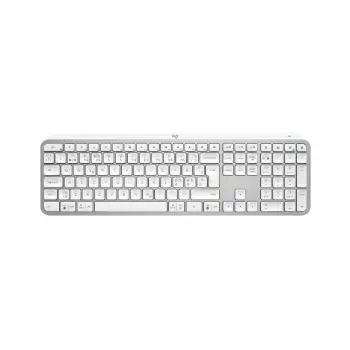 Безжична клавиатура Logitech MX keys S Illuminated, Pale gray
