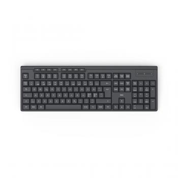 HAMA Wireless keyboard, "WK-200", 8 media buttons, Cyrillic, black