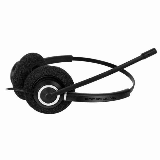 Слушалки с микрофон Addasound Crystal 2732 Duo 