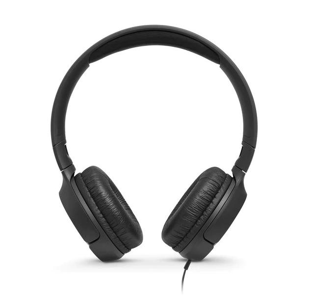 Headphones on-ear JBL T500, Black 