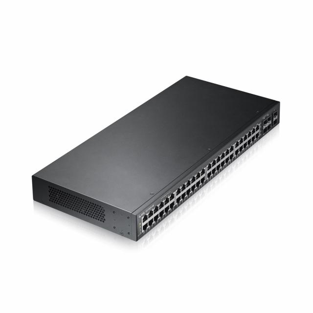 Switch ZYXEL GS1920-48, 44x GbE ports, 4x Combo ports SFP/RJ-45, managed, Rack-Mount 