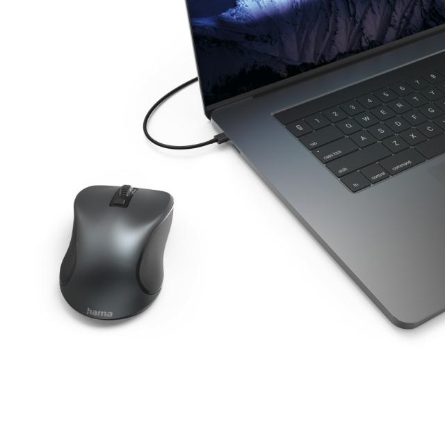 Блутут мишка HAMA "Canosa V2", Черен 