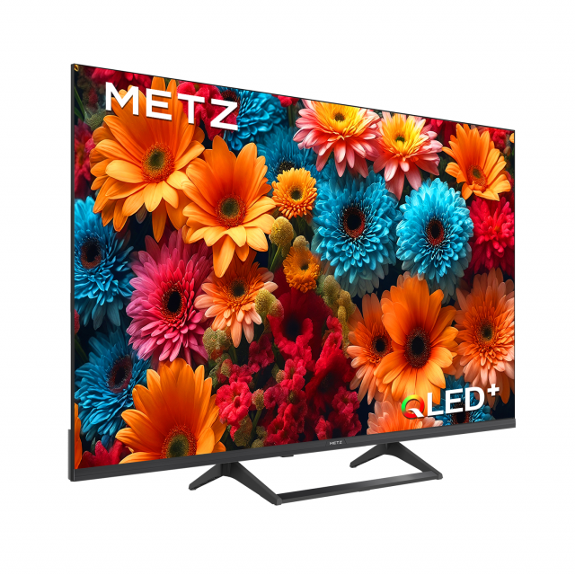 METZ TV 43" 43MQF7500Z UHD 4K QLED SMART TV, Google TV, Class G 