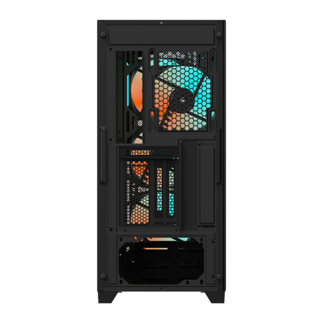 Кутия Gigabyte C301 Black V2, TG, Mid-Tower 