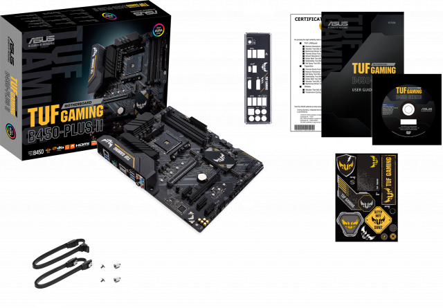 Motherboard ASUS TUF GAMING B450-PLUS II, AMD B450 (AM4) 