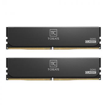 Памет Team Group T-Create Classic Black DDR5 32GB (2x16GB) 6000MHz CL48 - AMD Expo, Intel XMP