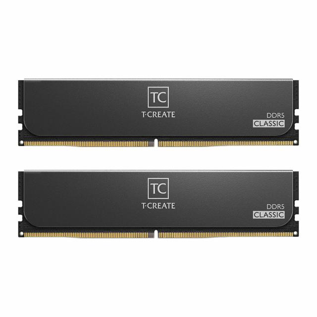 Памет Team Group T-Create Classic Black DDR5 32GB (2x16GB) 6000MHz CL48 - AMD Expo, Intel XMP 