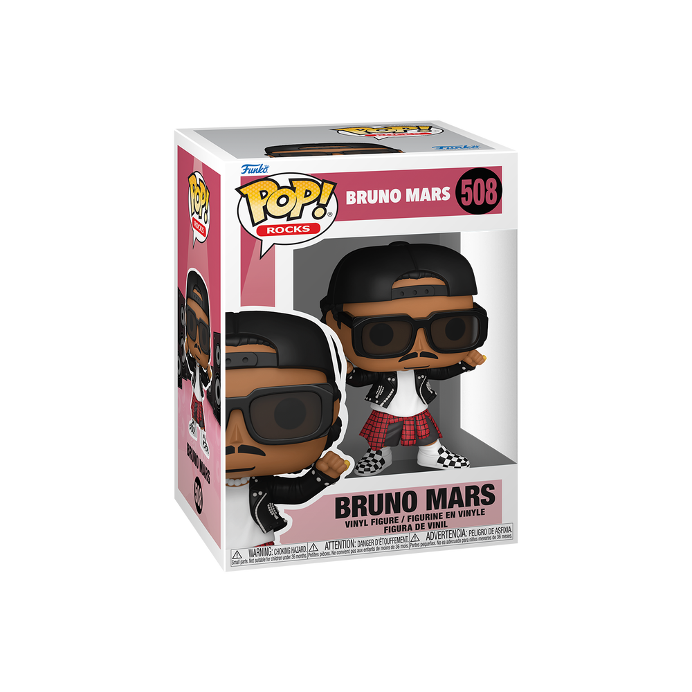Po Rox Funko Pop! Rocks: Bruno Mars #508
