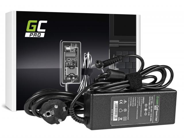 Захранване за лаптоп GREEN CELL, За TOSHIBA/ ASUS / Fujitsu, 20V, 4.5A, 5.5mm-2 