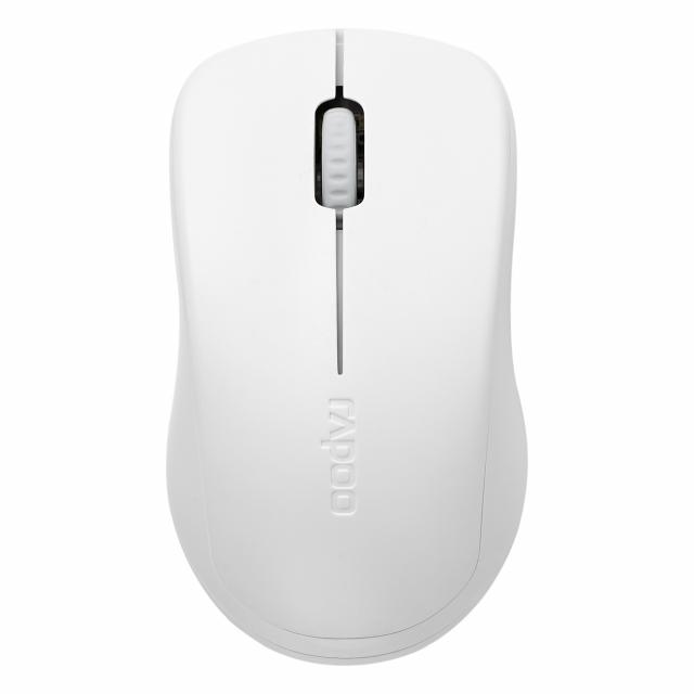 Безжична оптична мишка RAPOO 1680, Тиха, 2.4Ghz, Бяла 