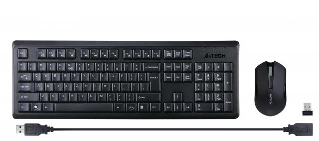 Комплект клавиатура и мишка A4tech 4200N 