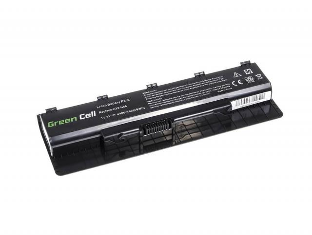 Laptop Battery for Asus G56 N46 N56 N56DP N56V N56VM N56VZ N76 10.8V 4400mAh GREEN CELL 