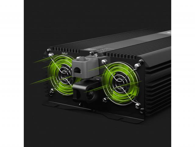 Inverter PRO 12/220 V  DC/AC 3000W/6000W  Modified sine wave GREEN CELL 