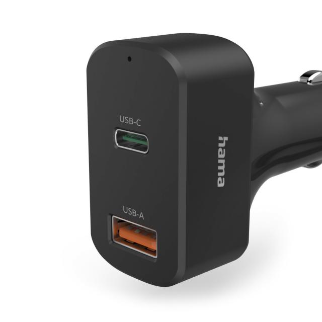 Hama Universal USB-C Car Notebook Power Supp. Unit, (PD), 5-20V/65W, 200018 