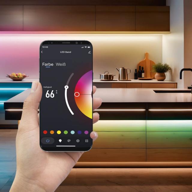 HAMA LED лента, RGBW, WLAN, димируема, 176633 