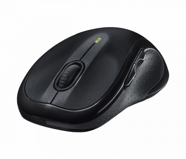 Wireless laser mouse LOGITECH M510, Black, USB 