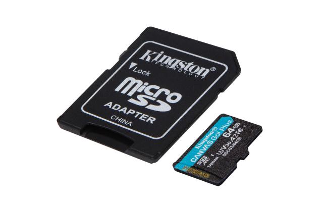 Карта памет Kingston Canvas Go! Plus microSDXC 64GB 