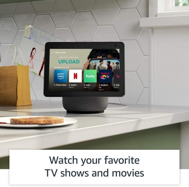Amazon Echo Show 10 (Gen 3), Multimedia Speaker, Display, Charcoal 