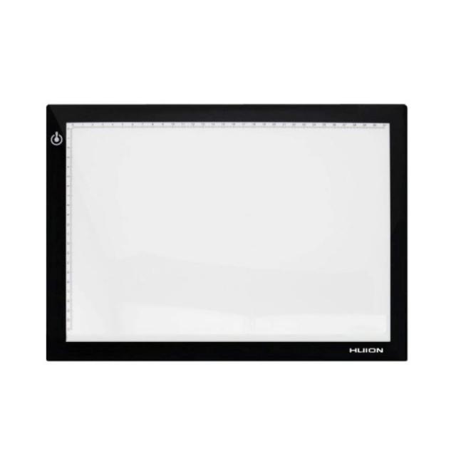 LED светеща подложка за рисуване HUION LED light pad L4S, USB, Черен 