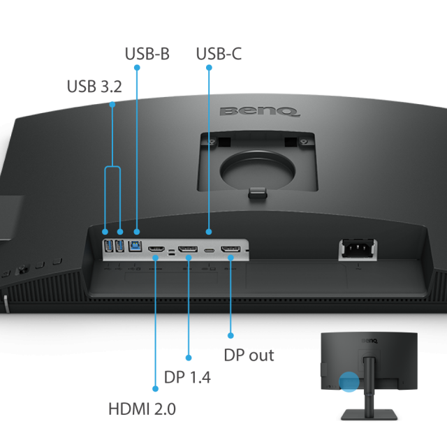 Монитор BenQ PD2506Q 25 inch IPS 
